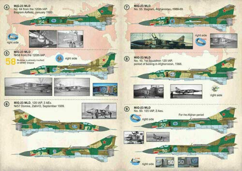 Amazon.com: Print Scale 72-355 - 1/72 New Mikoyan-Gurevich MiG-23